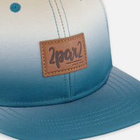 Printed Cap Bluish Gray And Beige