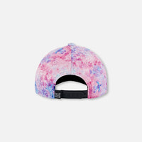 Printed Cap Pink With Bubble Effects