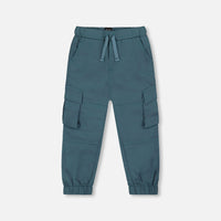 Parachute Cargo Pocket Jogger Pants Dark Teal