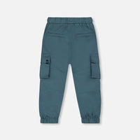 Parachute Cargo Pocket Jogger Pants Dark Teal