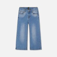 Wide Leg Jeans Denim Blue
