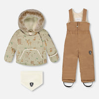 Two-Piece Baby Snug Snowsuit Chanterelle
