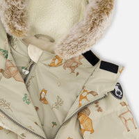 Two-Piece Baby Snug Snowsuit Chanterelle