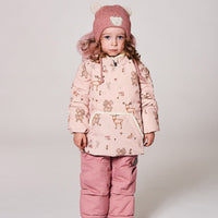 Two-Piece Baby Snug Snowsuit Dusty Pink