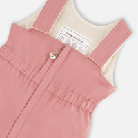 Two-Piece Baby Snug Snowsuit Dusty Pink