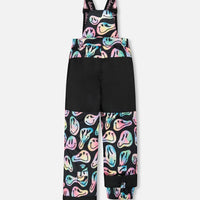 Two-Piece Play Snowsuit Smiley Face Girl