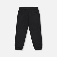 Fleece Sweatpants With Pockets Black