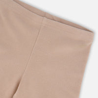 Super Soft Ribbed Leggings Light Caramel