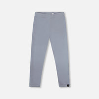 Super Soft Ribbed Leggings Blue Gray