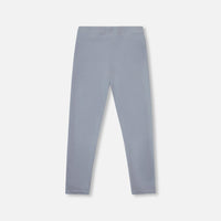 Super Soft Ribbed Leggings Blue Gray