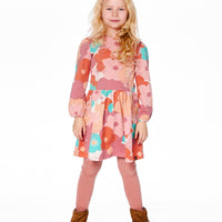 Super Soft Ribbed Leggings Dusty Pink