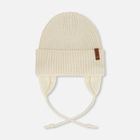 Baby Mid-Season Knit Hat Light Beige