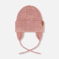 Baby Mid-Season Knit Hat Dusty Pink