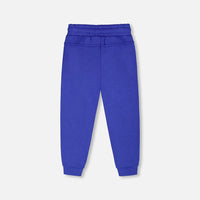 French Terry Sweatpants With Cross Seams Royal Blue