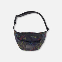 Fanny Pack Black Dinosaur Print