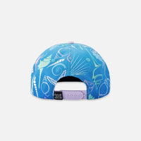 Cap Blue Shell Print