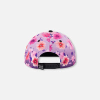 Cap Mauve Floral Gradient