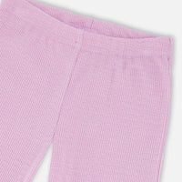 Crinkle Jersey Leggings Lilac