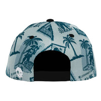 Ahoy, Matey! Snapback - Dusty Aqua
