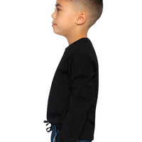 Organic Cotton Long Sleeve T-Shirt Black