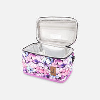 Lunch Box Black Floral Print