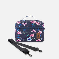 Lunch Box Blue Floral Print