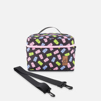 Lunch Box Black Printed Gummy Bears