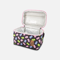 Lunch Box Black Printed Gummy Bears