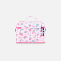 Lunch Box Pink Printed Flowers