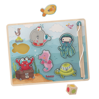 Whale Wilma Loves the Sea Fishing Game Puzzle