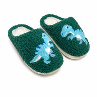 KIDS DINO SLIPPERS