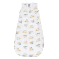 Cotton Muslin Sleep Sack - Rhinos (0.7 tog)