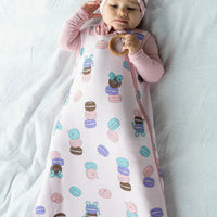 Bamboo Sleeping Sack 1.0 TOG (Macaron Party Print)