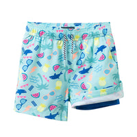 Boys Comfort-Stretch Lined Boardshort | Beach Icon