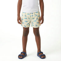 Kids Swim Trunk | Lime Gator