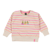 Baby Beige Striped Sweater