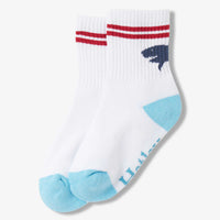 Shark Silhouette Crew Socks