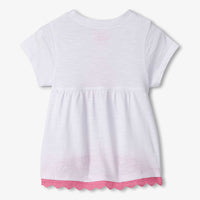 Ice Cream Sundae Eyelet Trim T-Shirt