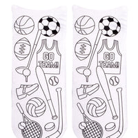 SPORTS COLORING SOCK