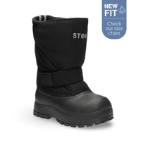 Trek Kid Ultra-Lightweight Insulated Winter Boot with Liner - Black - *NEW SIZING*