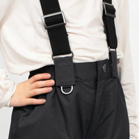 Snowrider Convertible Ski Overalls - Black 2025