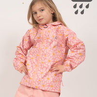 10K Packaway Rainshell - Daisy | Waterproof Windproof Eco