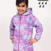 10K Packaway Rainshell - Rainbow Leopard | Waterproof Windproof Eco