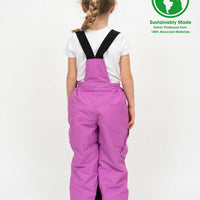 Snowrider Convertible Ski Overalls - Berry