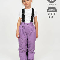 Snowrider Convertible Ski Overalls - Dusty Lavender