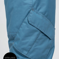 Snowrider Convertible Ski Overalls - Stone Blue