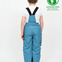 Snowrider Convertible Ski Overalls - Stone Blue