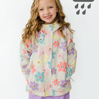 10K Packaway Rainshell - Happy Daisy