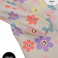 10K Packaway Rainshell - Happy Daisy