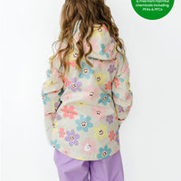 10K Packaway Rainshell - Happy Daisy
